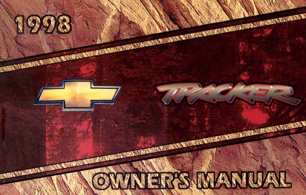 1998 Chevrolet Tracker Owner's Manual