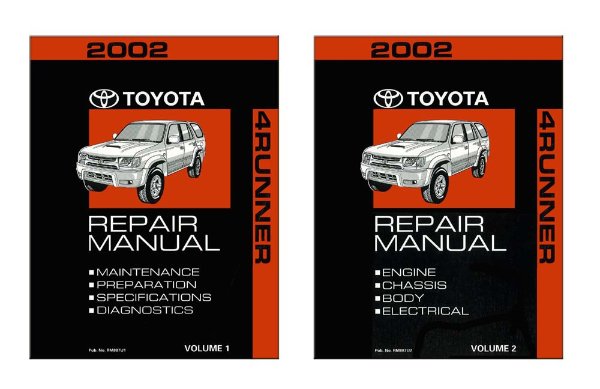 2002 Toyota 4-Runner Factory Shop Service Manual