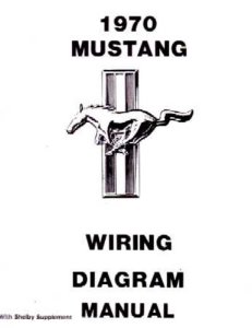1970 Ford Mustang Wiring Diagrams Manual