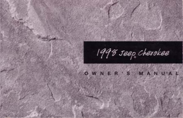 1998 Jeep Cherokee Owner's Manual