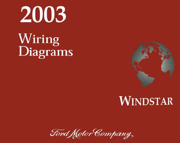 2003 Ford Truck Windstar Wiring Diagrams Manual