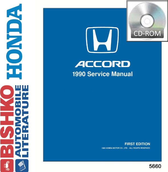 1990 Honda Accord Factory Shop Service Manual