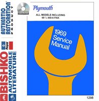 1969 PLYMOUTH Body, Chassis & Electrical Repair Shop Manual sample image
