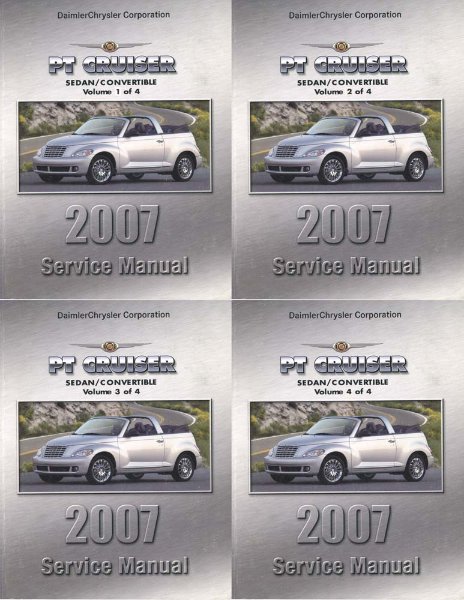 2007 Chrysler PT Cruiser Factory Shop Service Manual