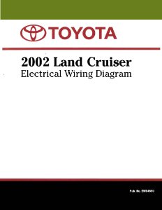 2002 Toyota Land Cruiser Wiring Diagrams Manual