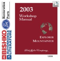 2003 FORD EXPLORER, MERCURY MOUNTAINEER Body, Chassis & Electrical Service Manual sample image