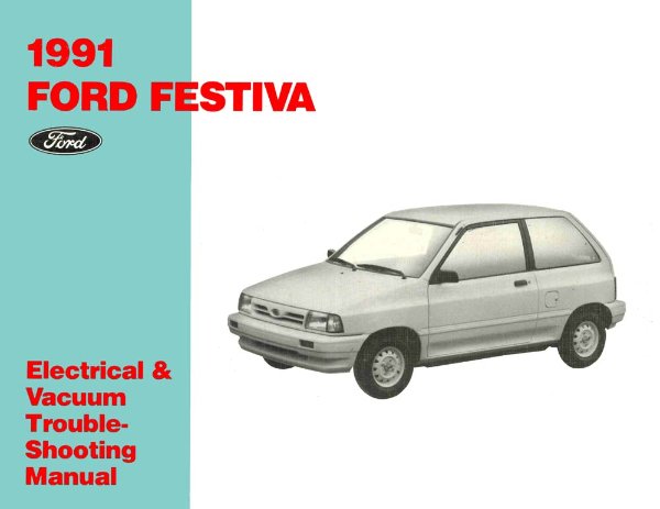 1991 Ford Festiva Wiring Diagrams Manual