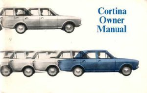 1968 Ford Cortina Owner's Manual