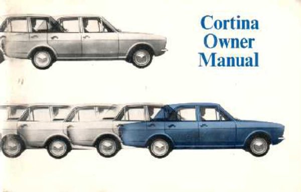 1968 Ford Cortina Owner's Manual