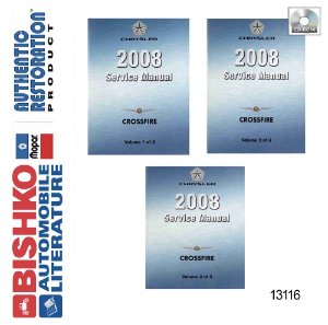 2008 Chrysler Crossfire Factory Shop Service Manual