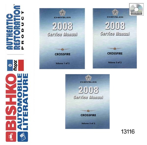 2008 Chrysler Crossfire Factory Shop Service Manual