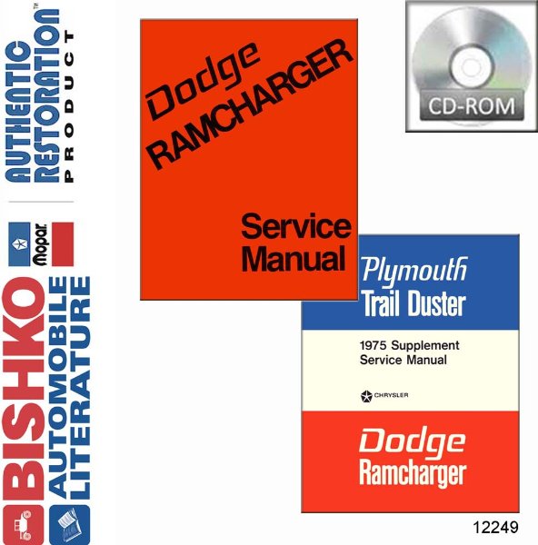 1974–1975 Dodge Truck Ramcharger Factory Shop Service Manual