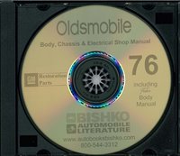 1976 OLDSMOBILE Full Line Body, Chassis & Electrical Service Manual sample image