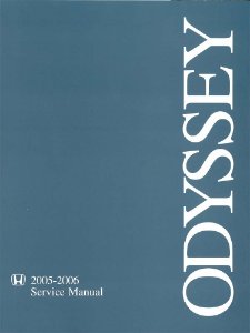 2005–2006 Honda Odyssey Factory Shop Service Manual