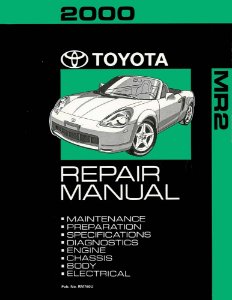 2000 Toyota MR-2 Factory Shop Service Manual