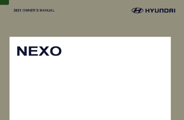 2021 Hyundai Nexo Owner's Manual