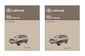 2003 Lexus LX 470 Factory Shop Service Manual