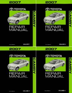 2007 Toyota Camry Factory Shop Service Manual