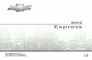 2012 Chevrolet Express Owner's Manual