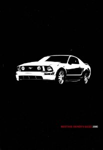 2005 Ford Mustang Owner's Manual
