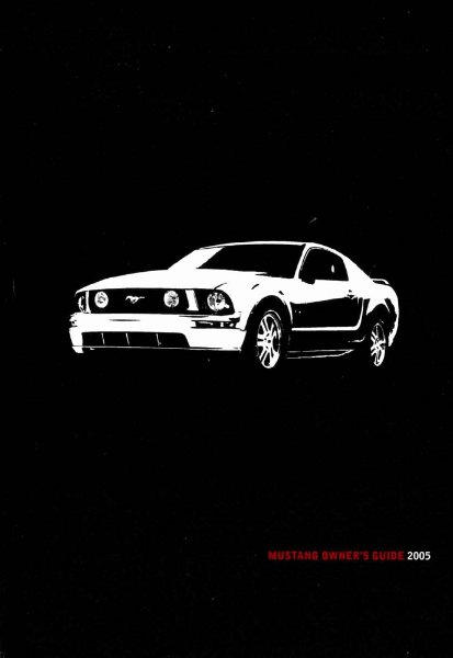 2005 Ford Mustang Owner's Manual