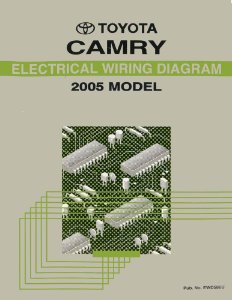 2005 Toyota Camry Wiring Diagrams Manual
