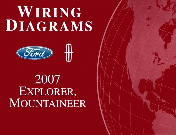 2007 Ford Truck Explorer, Mountaineer Wiring Diagrams Manual