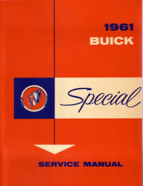 1961 Buick Special Factory Shop Service Manual