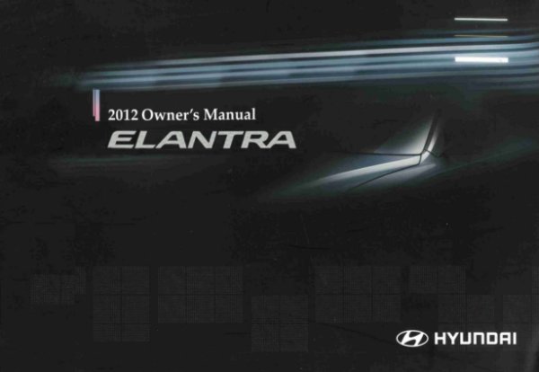 2012 Hyundai Elantra Owner's Manual