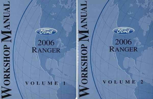 2006 Ford Truck Ranger Factory Shop Service Manual
