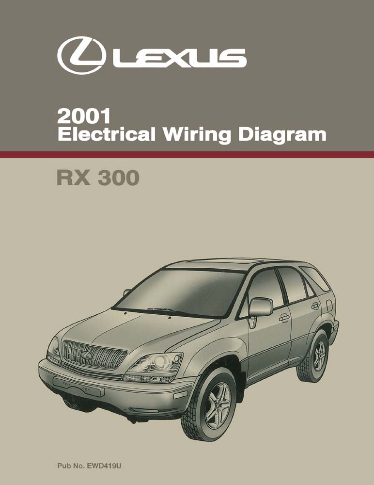 2001 Lexus RX 300 Wiring Diagrams Manual