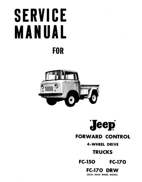 1957–1964 Jeep FC150/FC170 Factory Shop Service Manual