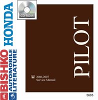 2006-07 HONDA PILOT Body, Chassis & Electrical Service Manual sample image
