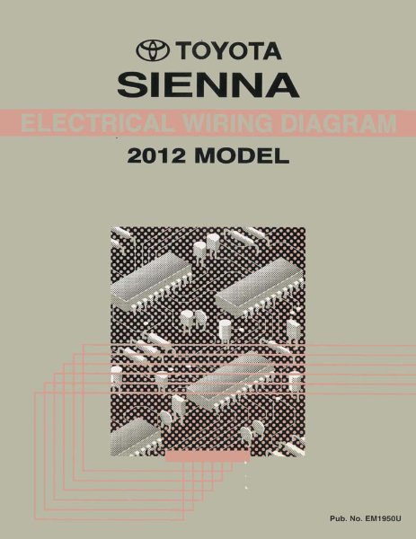 2012 Toyota Sienna Wiring Diagrams Manual