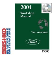 2004 Ford Thunderbird Factory Shop Service Manual sample image