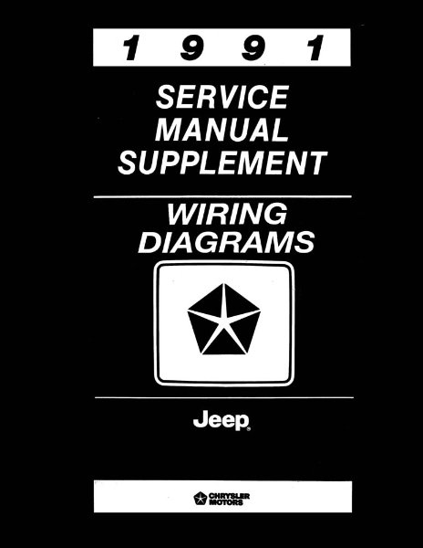 1991 Jeep Wrangler Wiring Diagrams Manual