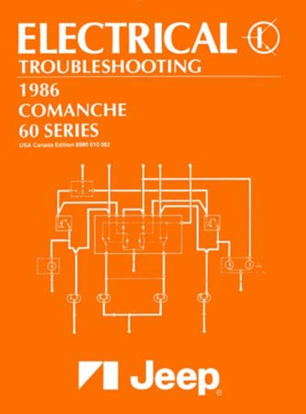 1986 Jeep Comanche, 60 Series Factory Shop Service Manual