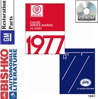 1977 BUICK Full Line Body, Chassis & Electrical Service Manual sample image