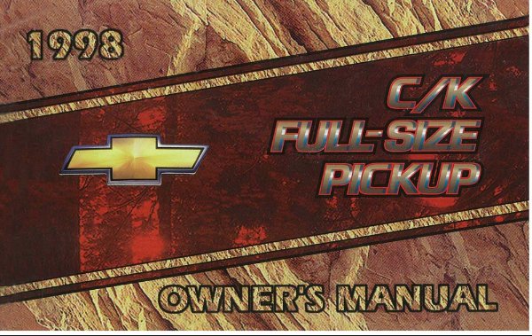1998 Chevrolet Silverado 1500, Silverado 2500, Silverado 3500 Owner's Manual