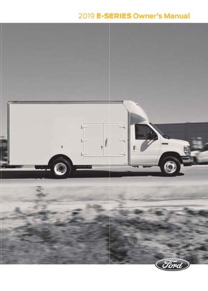 2019 Ford E-150, E-250, E-350, E-450 Owner's Manual
