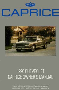 1990 Chevrolet Caprice Owner's Manual