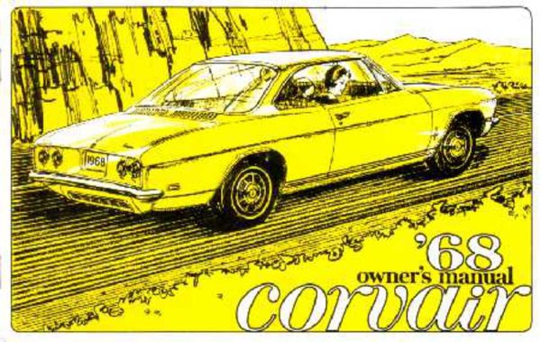 1968 Chevrolet Corvair Owner's Manual