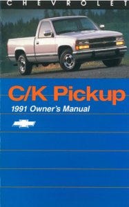 1991 Chevrolet Silverado 1500, Silverado 2500, Silverado 3500 Owner's Manual
