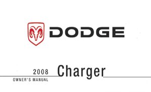 2008 Dodge Charger Owner's Manual