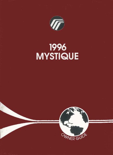1996 Mercury Mystique Owner's Manual