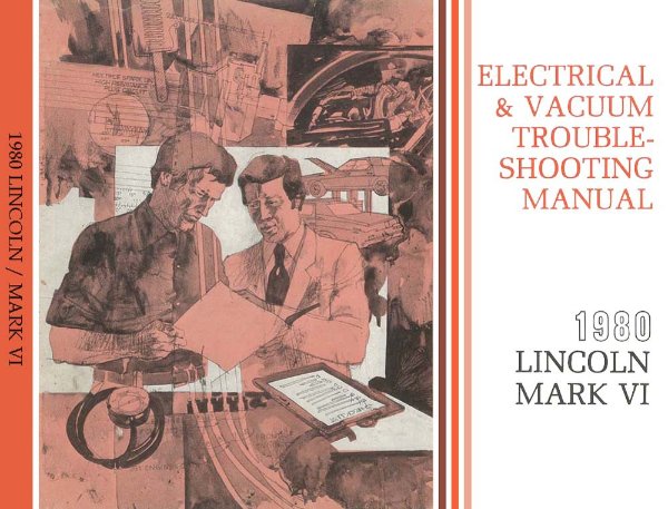 1980 Lincoln Mark VI Wiring Diagrams Manual