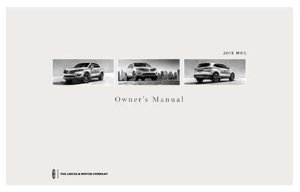 2018 Lincoln MKC Owner's Manual