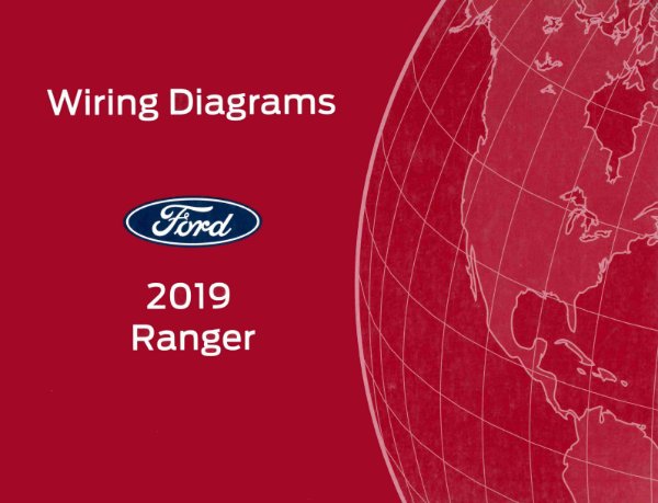 2019 Ford Ranger Wiring Diagrams Manual