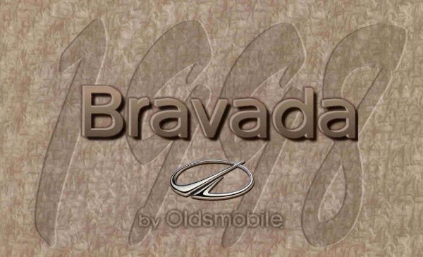 1998 Oldsmobile Bravada Owner's Manual