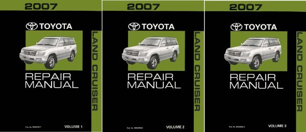 2007 Toyota Land Cruiser Factory Shop Service Manual